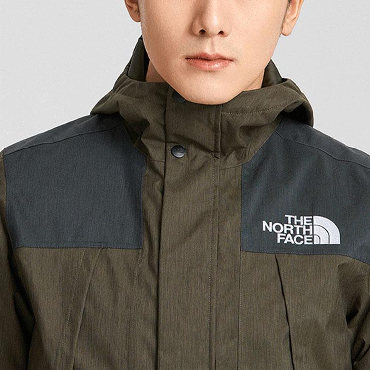 THE NORTH FACE Urban Exploration Windbreaker Jacket Men's Olive Green NF0A4U7K-6U7