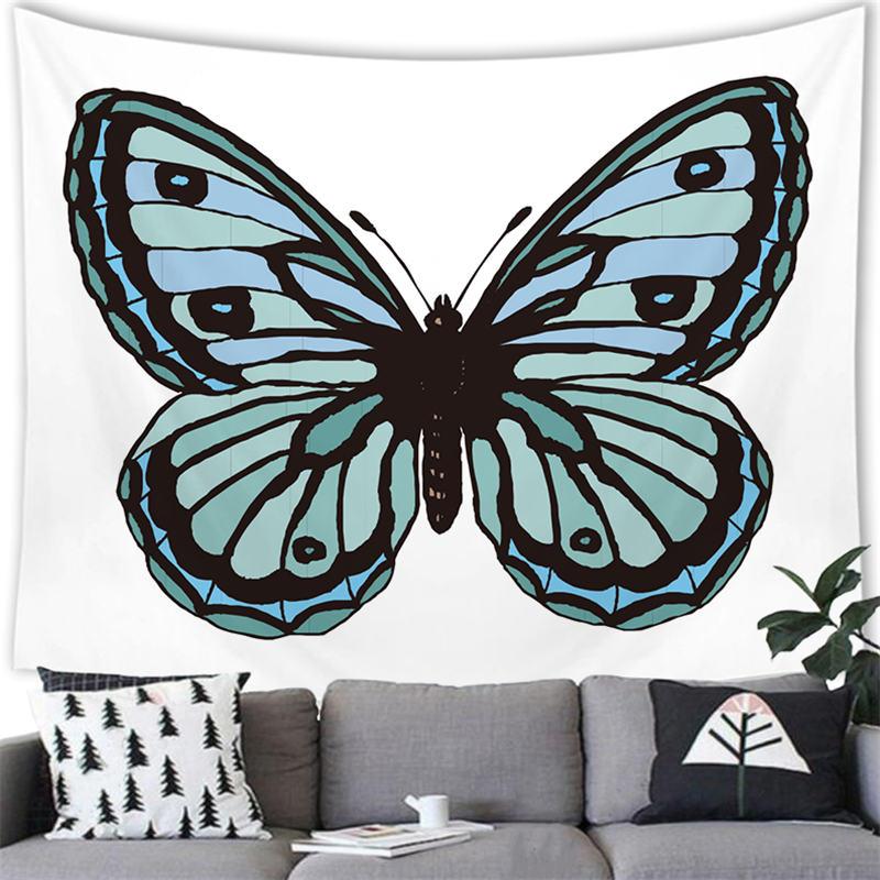 Красивый гобелен с бабочкой, бабочка, такси, настенный домашний декор, фон, гобелен с бабочкой, настенный