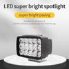 15LED 45W квадратная фара для мотоцикла, передний вспомогательный фонарь, противотуманные фары, аксессуары для мотоциклов, универсальный 12 В