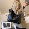 Korean Version of Commuter One-shoulder Armpit Bag Diamond Chain Versatile Tote Bag Women's 2025 New Three-purpose Casual Backpack
