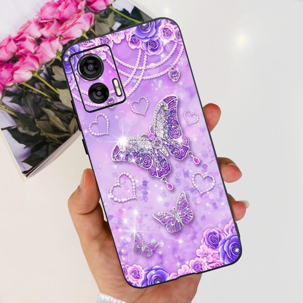 For Motorola Edge 30 Neo / 30Lite / 30Pro 5G 4G Back Cover Cartoon Cool Style Animals Girly Soft TPU Silicone Phone Case Bumper