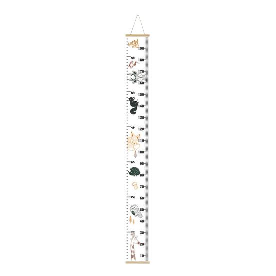 Wall Hanging Kids Growth Chart Precise Scale Children Room Nursery Bedroom Baby To Adults Boys Girls Height Measurement Ruler