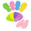 12 Pairs Disposable Flip Flops Foam Pedicure Tanning Spa Slippers Supplies