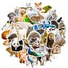 50 Animal Cartoons Luggage Stickers Waterproof Graffiti Stickers Scooter Computer Tablet Cartoons Decorative Stickers