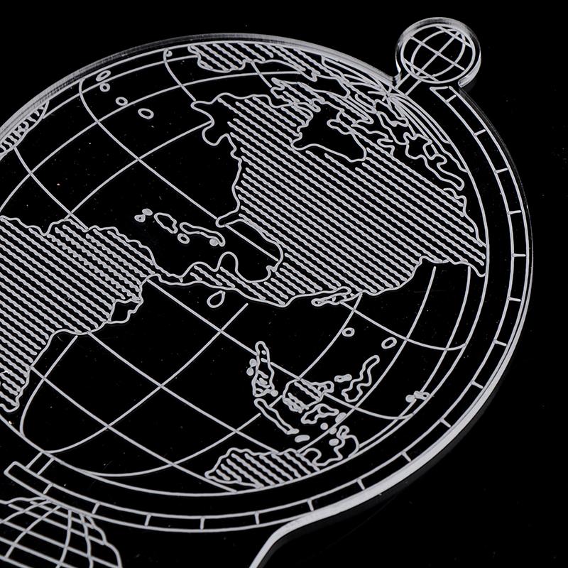 3D Пластина Светодиодная Лампа Креативные Ночники Новинка Иллюзия Ночник Настольная Лампа Домашний Декоративный Подарок