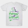 Футболка женская Drink Up Witches Harajuku Print Kawaii футболка летняя женская футболка с коротким рукавом топ футболка