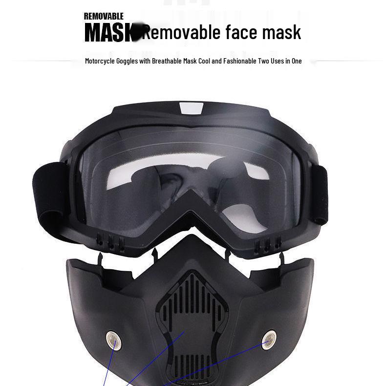 Антитуманные Велосипедные Очки Высокой Четкости - Защита от Ветра, Песка, Брызг и Пыли для Мужчин и Женщин