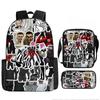 Toilet man and monitor person skibidi toilet game cartoon backpack, crossbody bag, pencil case