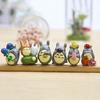 12Pcs/Set Anime Totoro Resin Models Miniature Dollhouse Bonsai Scenery Decor