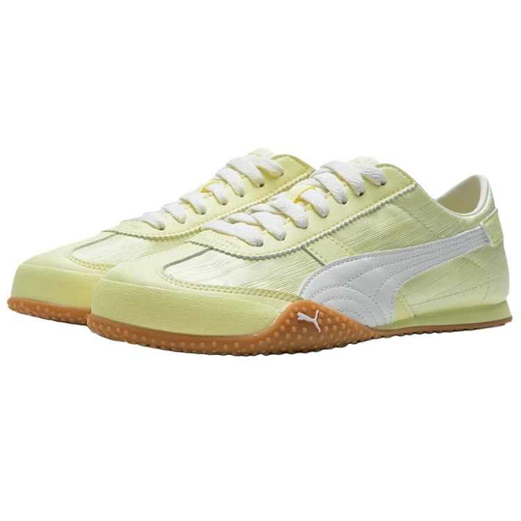 Puma Bella Ut Удобные Универсальные Прочные Низкие Повседневные Кроссовки Женские Желтые 405703-01