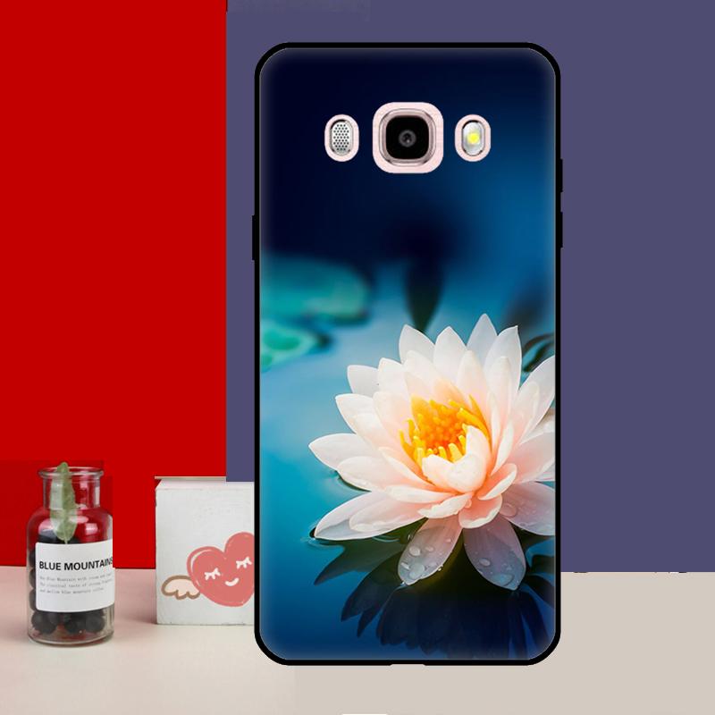 Летний чехол Lotus для Samsung Galaxy J6 J4 Plus 2018 J8 A6 A7 A8 A9 J1 J3 J5 J7 2016 A3 A5 2017 Coque