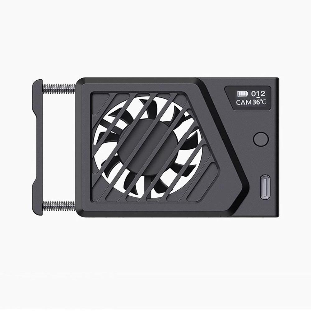 Aluminum Alloy Camera Cooling Fan W/Charging Cable For Sony/Canon/FUJIFILM/Nikon