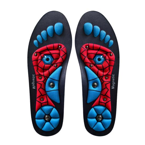 1 Pair Arch Support Insoles Orthopedic Acupressure Insoles for Pain Relief Flexible Shoe Inserts Reflexology Massage Insoles