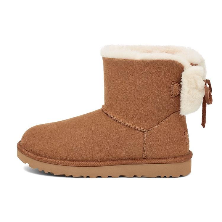 (WMNS) UGG Classic Double Bow Mini Женские 1127130-CHE