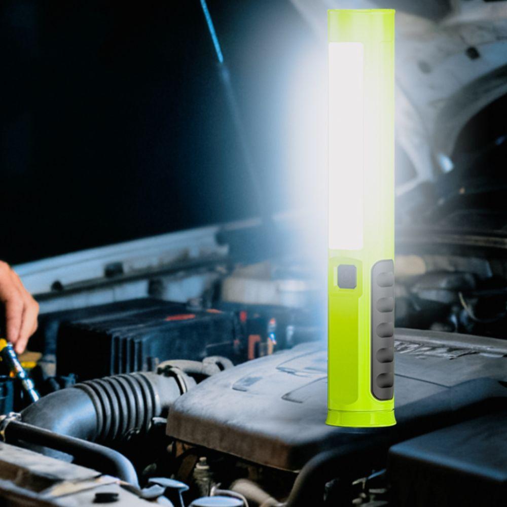 Red Blue Warning Lights Vehicle Maintenance Lamp Magnetic Suction Flashlight Outdoor Emergency