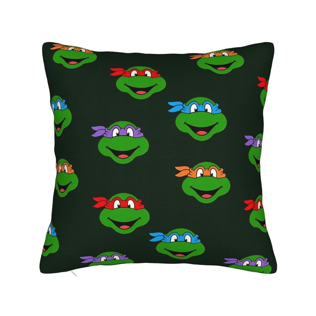 Подушка с принтом Черепашки-ниндзя (T-Teenage M-Mutant Ninja Turtles) - Забавная наволочка для подушки, декоративные наволочки для дивана, автомобиля, дома