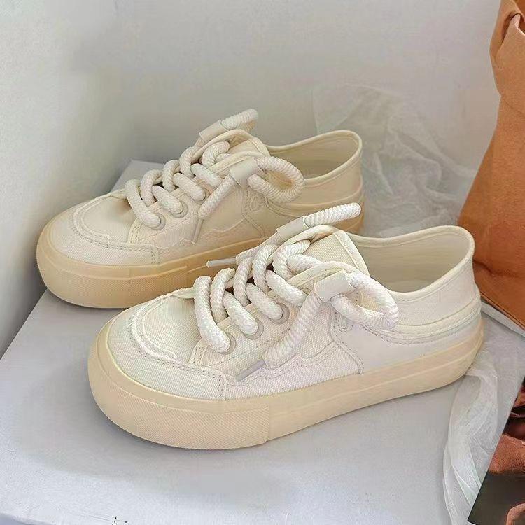 2024 Интернет знаменитости новые популярные новые китайские летние парусиновые туфли универсальные ретро повседневные туфли на платформе спортивные туфли для женщин