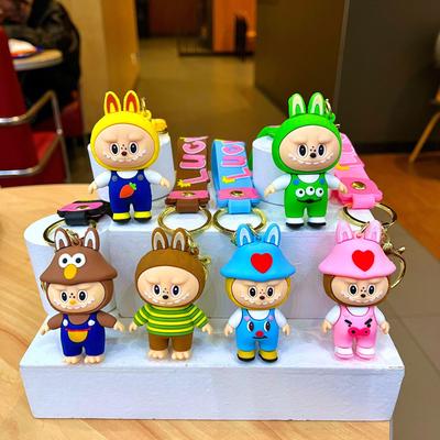 Очаровательный брелок Овечка с торчащими зубами Ла Бу Бу для рюкзака или автомобиля