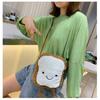 Toast Bread Duck Plush Bag Girl Student Messenger Bag Women Cute Shoulder