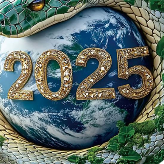 1 шт/3 шт змея украшение 2025 год змеи 2D акриловый кулон корона змея подвесное украшение для рождественской елки домашний декор