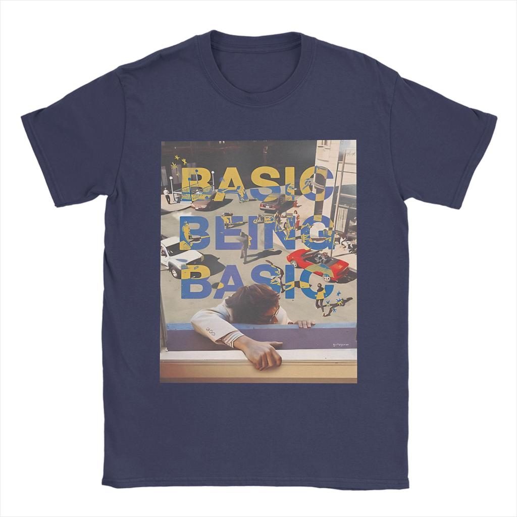 All Seasons Basic Being Basic By Djo T Shirt For Unisex 100 Cotton Tshirts Short Sleeve Clothes