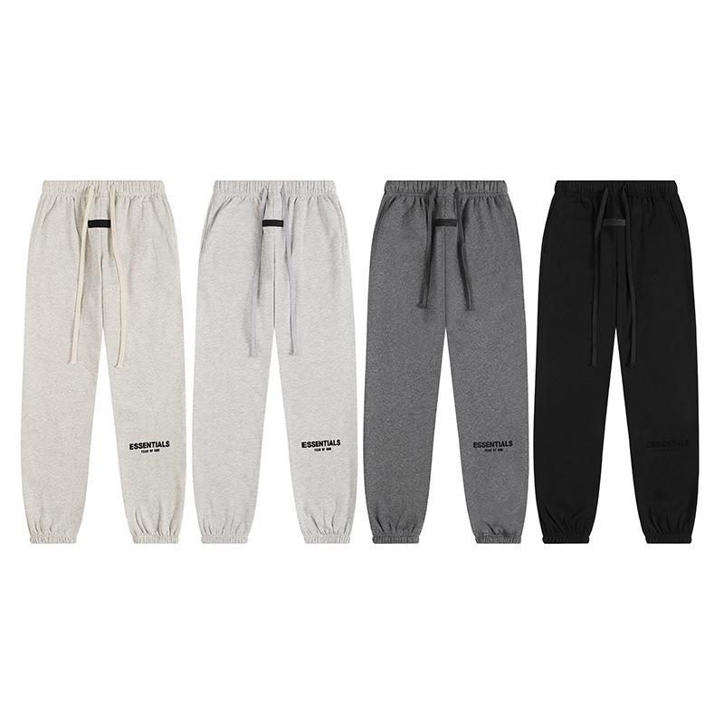 Худи Fog Essentials с flocked-буквами - Унисекс, свободный крой, с подкладкой из плюша