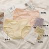8-pack pure cotton antibacterial women's underwear with comfortable waist and no tightness
