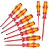 WERA Kraftform Plus Handle Insulated Screwdriver Set 9-Piece (133355)