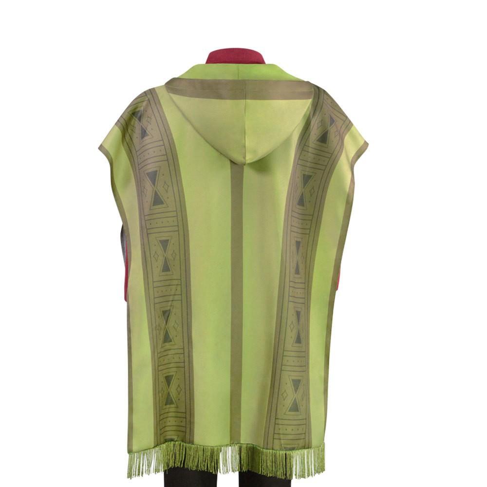 Encanto Camilo Bruno Costume Kids Cape Halloween Cosplay Outfit