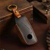 Leather Car Key Case Bag Holder for BMW Ix X7 I7 XM 2023 Key Cover Key Chains Car Accessories Car-Styling Holder Shell Keychain