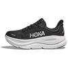 HOKA Bondi 9 Black White Women Sneakers 1162012-BWHT