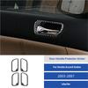 For Honda Accord Sedan 2003-2007 Carbon Fiber Door Handle Bowl Frame Interior Car Accessories Cover Stickers Auto Trim Decal