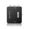 Мини-адаптер AV-HDMI, совместимый с RCA-HDMI конвертер HD 1080P 1920*1080 AV2HDMI, поддержка NTSC PAL, выход AV-HDMI
