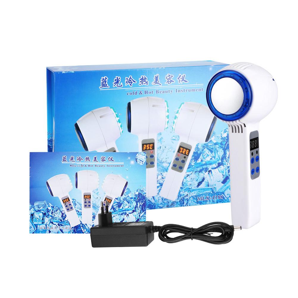 Hot Cold Hammer Cryotherapy Blue Photon   Treatment Skin Beauty Massager