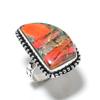 Spiny Oyster Gemstone 925 Sterling Silver Gift Jewelry Ring Size 6