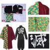 Аниме Kimetsu No Yaiba Tomioka Giyuu аксессуары для костюмов для косплея Pak Uniformen Kostuums Pruik Kind Volwassen Feest Cadeau