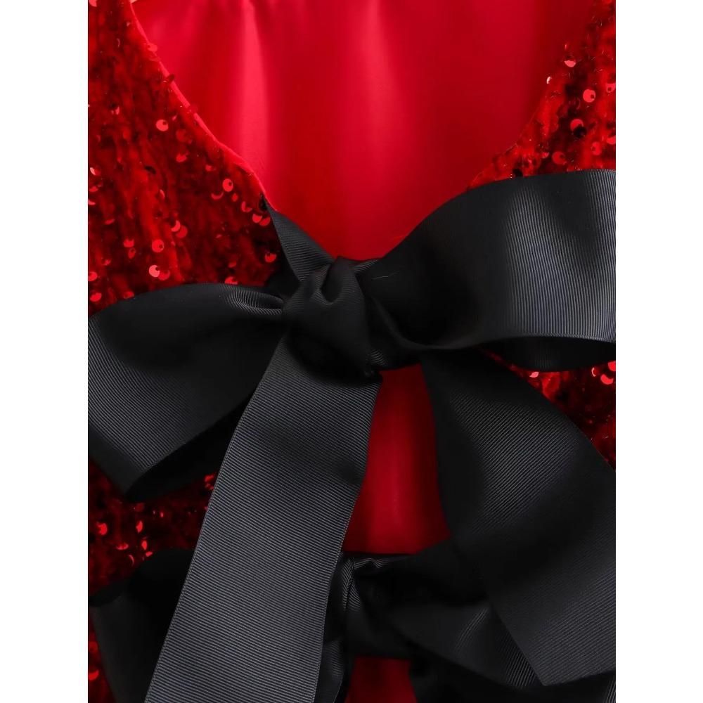 Fashion Holiday Tie-front Sequined Jacket for Women Y2K Shiny Chic Cropped Coat Female Elegant Long Sleeve Lady Party Outerwear