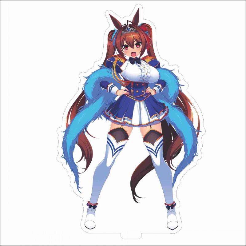 Япония красивая дербиль 15 см персонажи мультфильмов акриловая двухсторонняя подставка модель каваи милая офисная декоративная панель постоянные поклонники записи