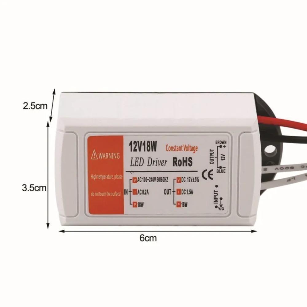 18W28W48W72W100W Driver Power Supply DC12V Led Driver Creative Lighting Transformer Switch