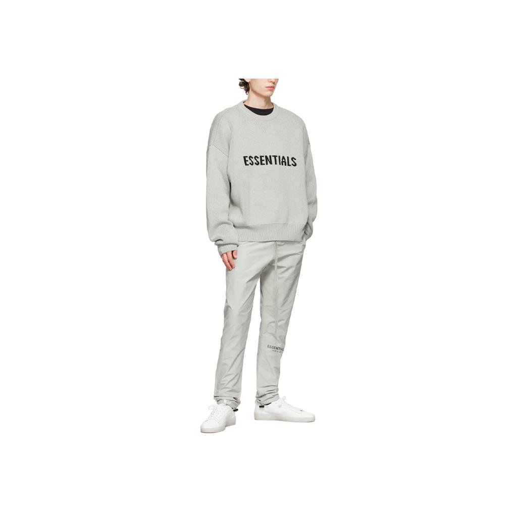 Fear of God Essentials FW21 Track Lounge Pants Men Bottoms Green Concrete FOG-FW21-118