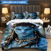 3PCS Ava-tar Adventure Bedding Set,Including 1pc Duvet Cover And 2pcs Pillowcases Perfect for Bedroom, Dormitory, Fan Christmas gift