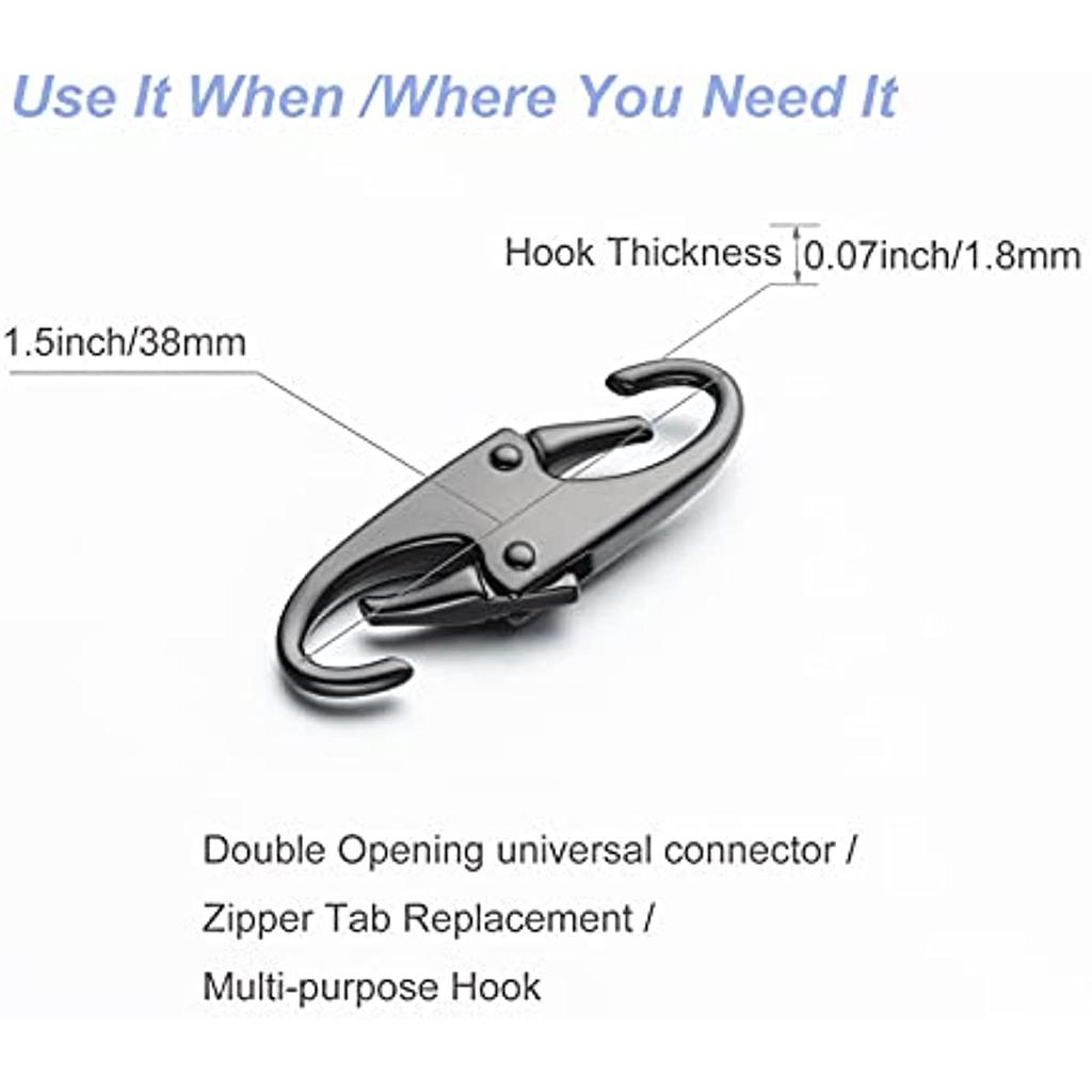 Зажим для защиты от кражи - держите молнию закрытой - замена бегунка молнии