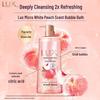 LUX White Peach Foaming Body Wash 390g