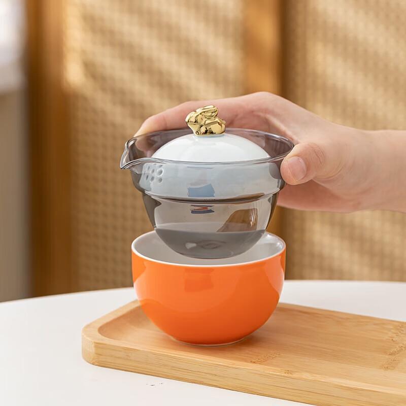 Elegant Floral Ceramic Tea Set