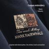 Mark Fairwhale Мужская тяжелая рубашка-поло с длинным рукавом для поездок на работу