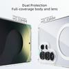 For Samsung Galaxy S25+ Case Compatible with MagSafe Anti Scratch Clear TPU PC Phone Back Cover