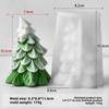 Christmas Tree Shape Plaster Resin Mold Silicone Crafts Making Molds Candle Mold  Desktop Ornament