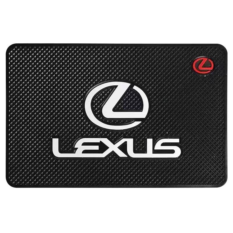 Interior Stickers PVC Silicone Car Dashboard Non-Slip Mat Anti-Slip Pad For Lexus F SPORT ES RX NX LS UX LM LX GX LC RZ IS CT GS