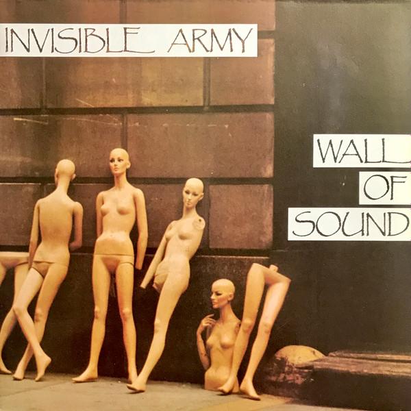 12-дюймовая пластинка INVISIBLE ARMY Wall Of Sound PB12002 PERFECT BEAT 1987 Германия Рок Б/у