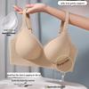 103 Medium-Thick Seamless Push-Up Bra for Women, Anti-Sagging, Wire-Free, with 2CM One-Piece Fixed Cup for Small Chest.
